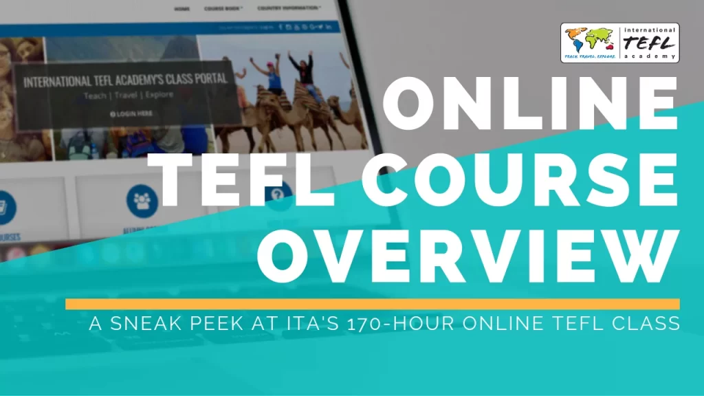 Online TEFL Course - International TEFL Academy